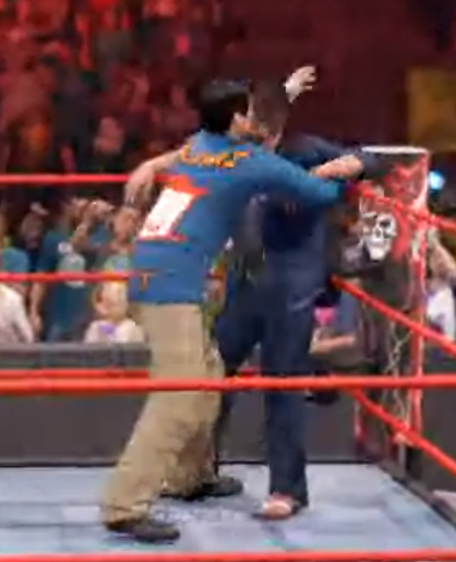 SqueezeUrBalls9's tweet photo. Look at these little men, they think they're strong but they fight like it's homecoming. They do look pretty cute together don't they? @MillionMorgo #COOLSWRESTLINGFEDERATION https://t.co/FFhIDafHHd