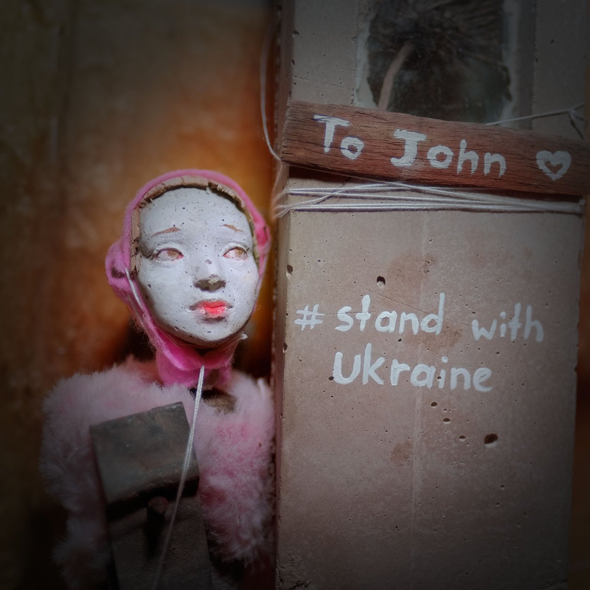 Postcard for John Mion. 
Make a donation from $5 to the Ukrainian Red Cross, send me a screenshot with proof in direct messages and I will make for you a unique digital postcard with your name on it or without, as you wish. donate.redcrossredcrescent.org/ua/donate  #standwithukraine