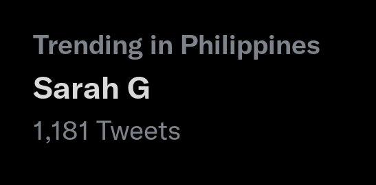 BenificentGirl's tweet photo. When Sarah G does nothing and she's trending. Queen Things! 👑✨ https://t.co/cwfa5IDd8N