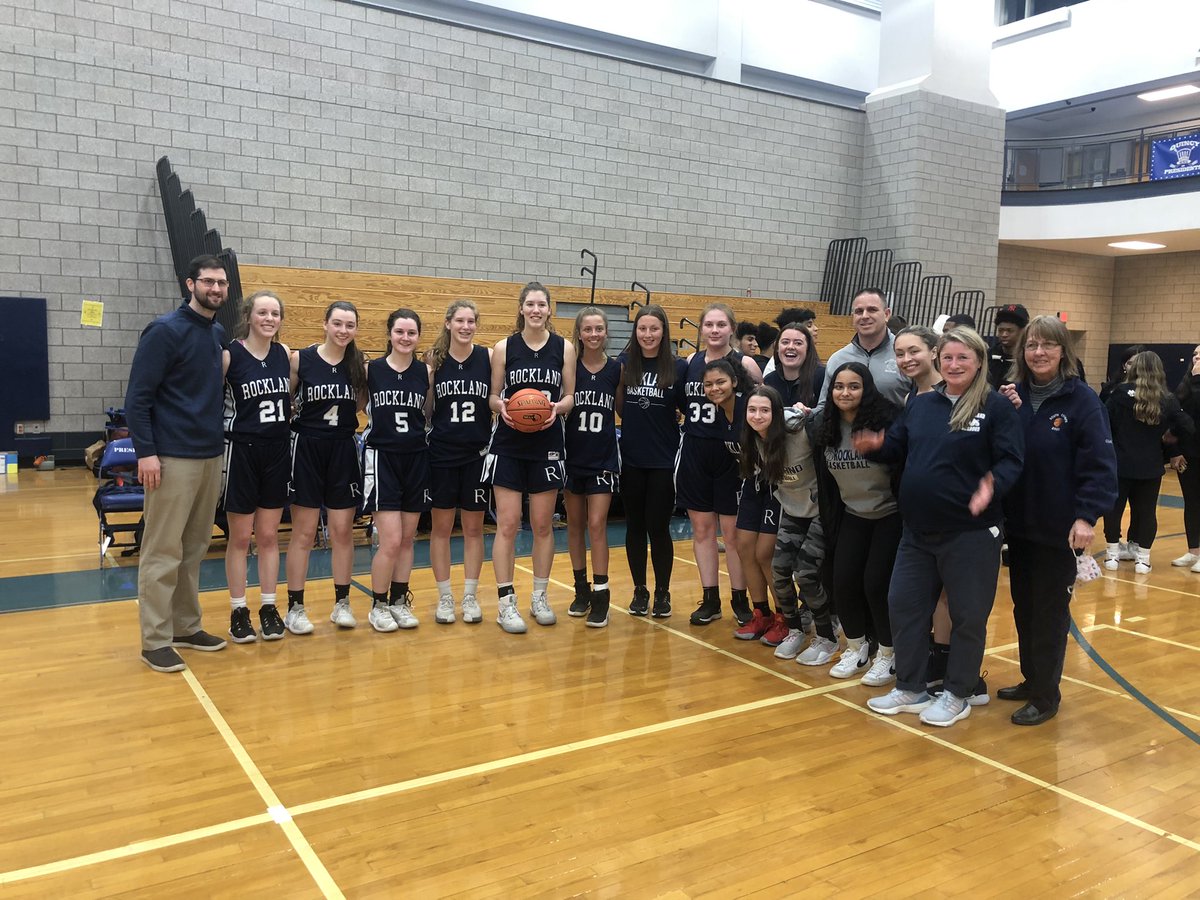 Next stop for Rockland: the D3 state title game <a href="/GlobeSchools/">Boston Globe Schools</a> <a href="/Rocklanddogs/">Rockland AD</a> <a href="/Ladydogshoop/">RHS girls basketball</a> <a href="/dmitch1500/">Coach Diana Mitchell Newcomb</a>