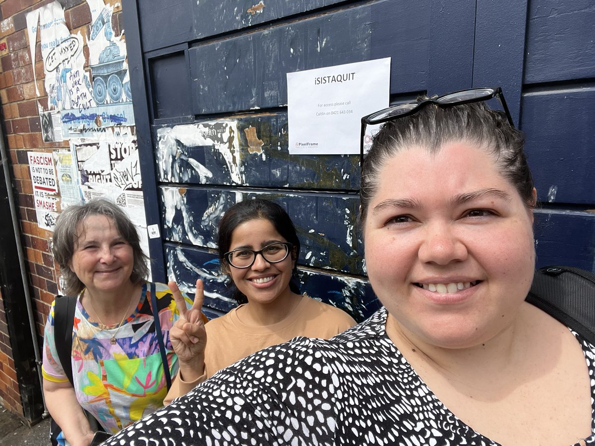 Filming for #iSISTAQUIT <a href="/Gilimbaa/">Gilimbaa</a> studios today. <a href="/GillianSGould/">ProfGillianGould גאלדא בת בנימין</a> <a href="/drratikasharma/">Dr. Ratika Kumar रतिका कुमार</a> #closethegap22