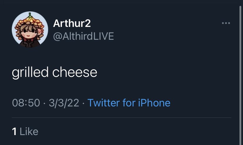 ArthirdQuotes's tweet photo. #arthird : grilled cheese

#arthirdquotes https://t.co/WL6x3aVF4s