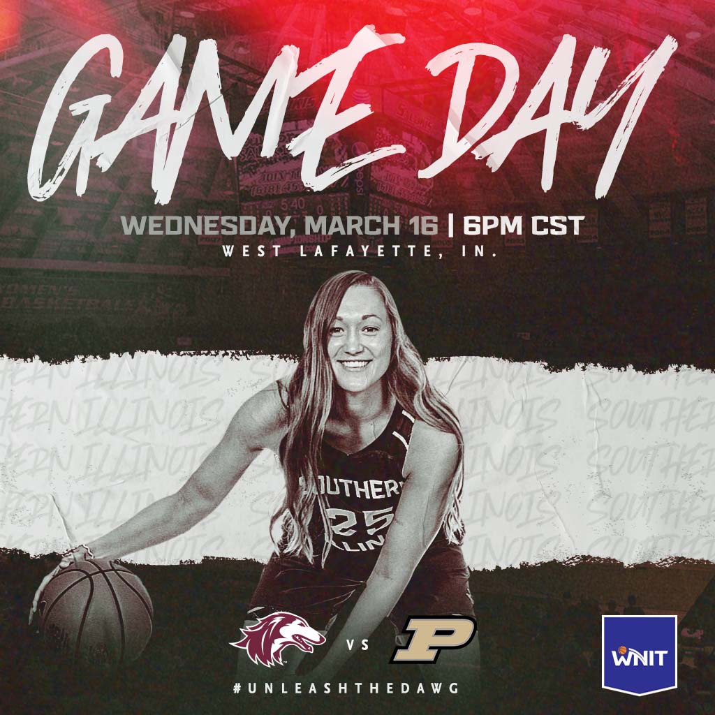 𝙋𝙤𝙨𝙩𝙨𝙚𝙖𝙨𝙤𝙣 𝘽𝙖𝙨𝙠𝙚𝙩𝙗𝙖𝙡𝙡‼️

🆚Purdue
🕕6pm CT
🏟️Mackey Arena
📺bit.ly/3tVTTki (BTN+)
📻bit.ly/35VWPFN or Magic 95.1
📊bit.ly/3JiRLtj
🎟️bit.ly/3MQ7HWa

#WeAreSouthernIllinois x #WNIT