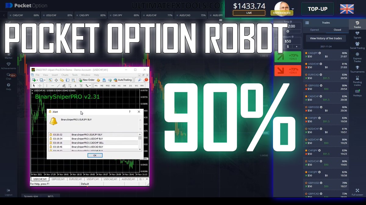 ultimate54t's tweet image. Pocket Option Auto Trade with Bot Signals 💯 youtu.be/NurNLG_zIZg via @YouTube #pocketoptionrobot #pocketoptiontools #pocketoptiontrading