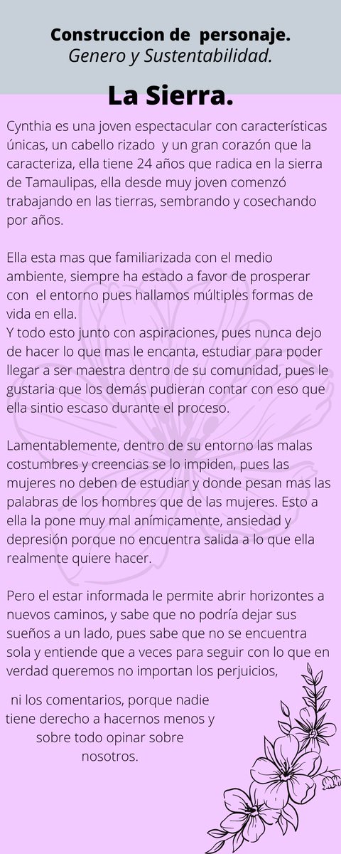 RaQuintana12's tweet photo. #Género_Sustentabilidad #Construcción_Personajes #TallerComunicación2_CCHSur https://t.co/p0NRBkBJyJ