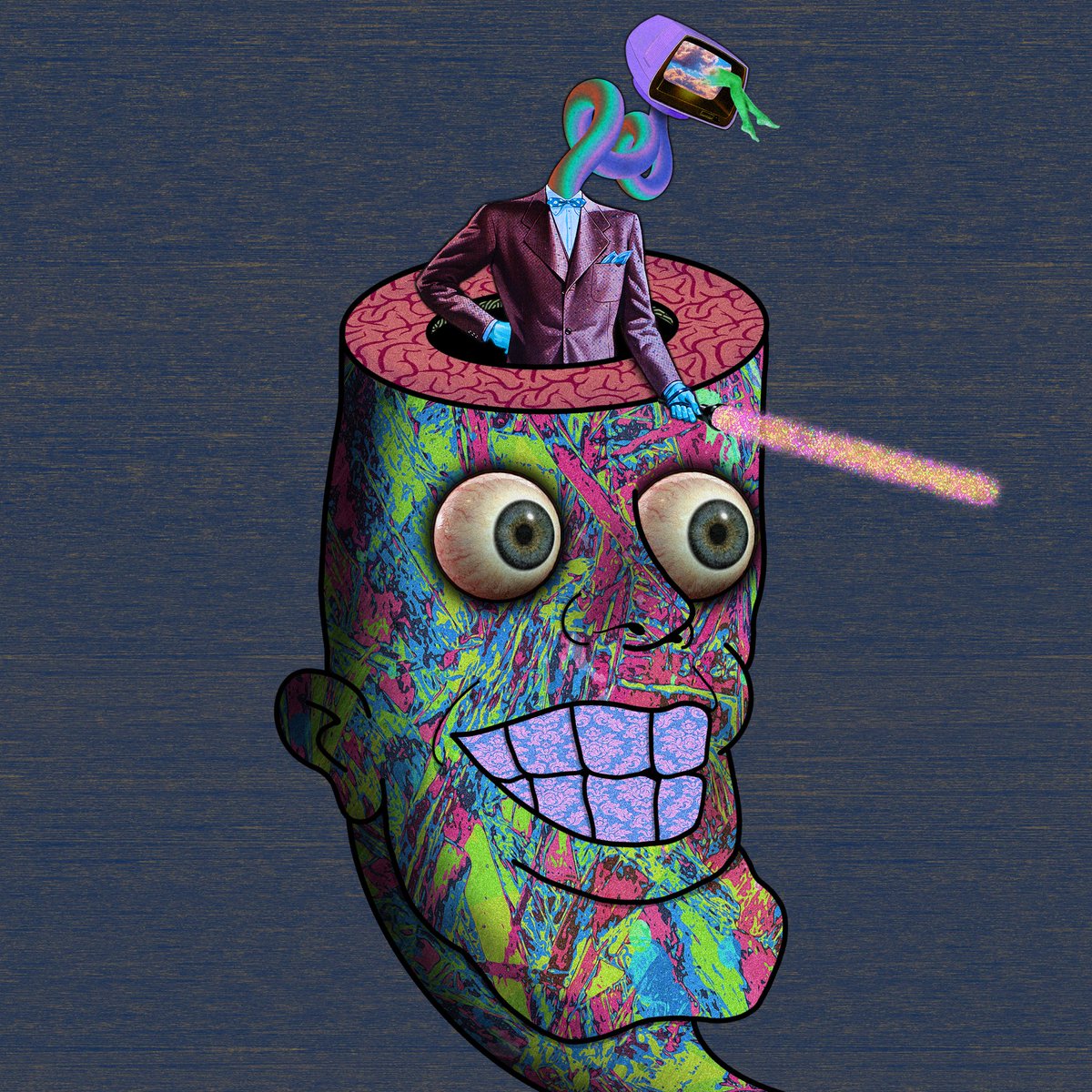 magicmysterymob's tweet photo. “Tootsie TV Head”
Now available.
Link in bio.
#NFT #NFTart #digitalart #NFTCommunity https://t.co/T5QJU4r9kG