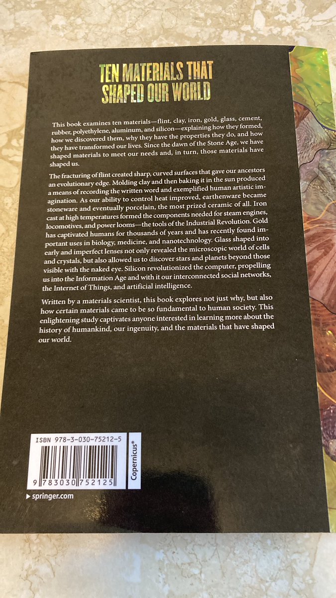 martindkd's tweet photo. Just got this book autographed by my Ph.D advisor.

A good read for those who are interested in the world of materials science! https://t.co/jqcCZGcE23