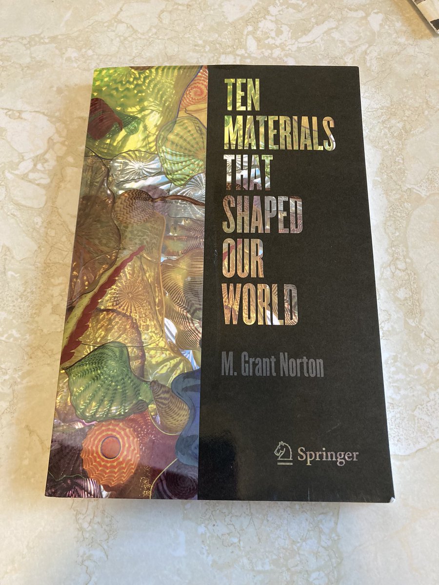 martindkd's tweet photo. Just got this book autographed by my Ph.D advisor.

A good read for those who are interested in the world of materials science! https://t.co/jqcCZGcE23