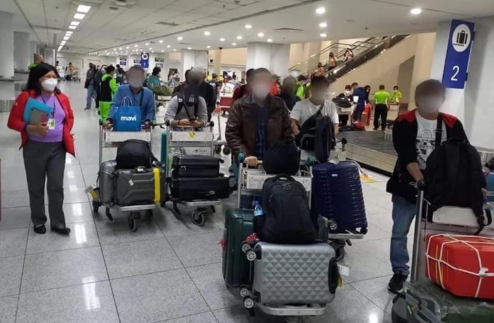 slyarriola's tweet photo. UKRAINE REPATRIATION UPDATE: On  March 15, 10 seafarers of MV Namura Queen arrived mid afternoon completing the crew members w/ 11 repatriated last 10 March. Likewise, 14 seafarers of MV Marika arrived in the evening.@teddyboylocsin @DFAPHL https://t.co/h1PH2WLvKq