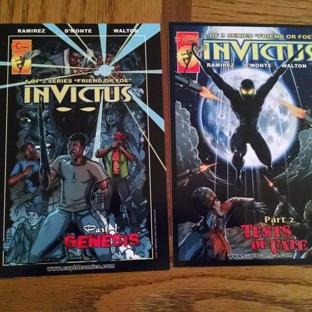 One of the graphic novel series I illustrated for my friend <a href="/aramirez800/">Antonio Ramirez</a>--INVICTUS! #BlackOwnedBusiness #comics <a href="/Comic_Con/">Comic-Con International</a> <a href="/WonderCon/">WonderCon</a> <a href="/LAComicArtShow1/">LA Comic Art Show</a> <a href="/CBR/">CBR</a> <a href="/Marvel/">Marvel Entertainment</a> <a href="/DCComics/">DC Comics</a> <a href="/IDWPublishing/">IDW Publishing</a> <a href="/ImageComics/">Image Comics</a> <a href="/Comics2Film/">Comics2Film</a> #graphicnovels #comicbooks #art <a href="/DeviantArt/">DeviantArt</a> <a href="/ArtStationHQ/">ArtStation.com</a>