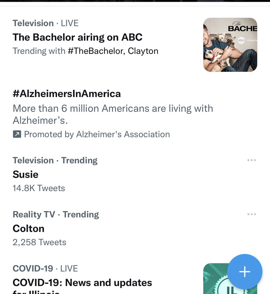 The fact “Colton” is trending from people calling the bachelor the wrong name after a WHOLE SEASON is peak humor