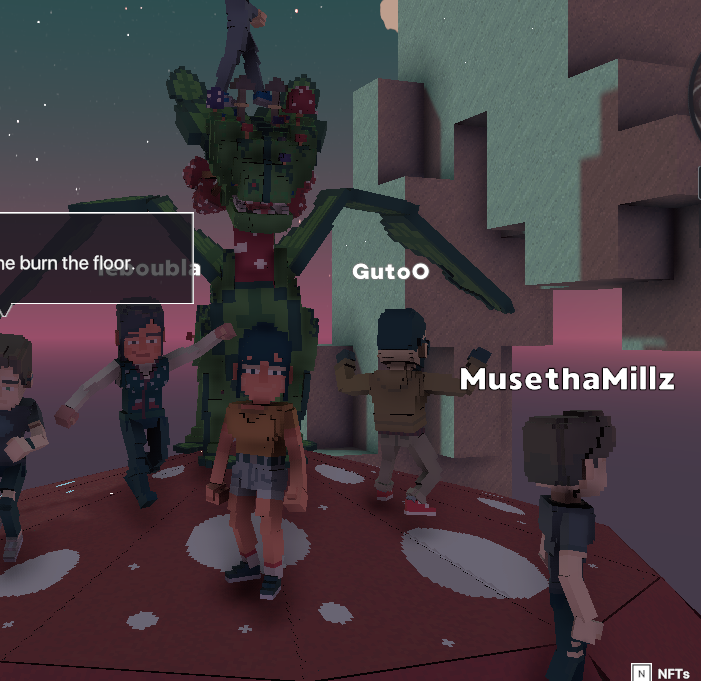 AmyBaldus3's tweet photo. @TheSandboxGame I just participated in the daily #SandboxAlphaS2Contest for a chance to earn up to 1,000 $SAND! Starting March 15 - Selfie with the mushroom dragon. Check out my screenshot below! 👇 #SandboxAlphaS2 https://t.co/nrdI8Bt5CC