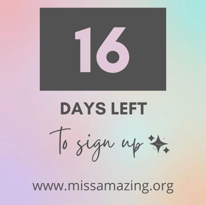 MissAmazingIN's tweet photo. Sign ups for this year's event end on April 1st!

Visit https://t.co/ZN1i8CnYvh to sign up as a participant or volunteer TODAY! https://t.co/By6lJrBazi