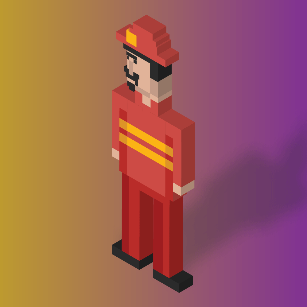 Punk8471's tweet photo. Firefighters are here to save the Metaverse. We told you there will be real world characters! 🔥 
Launching soon in the end on March + Big partnerships coming up + Discord soon. ⏱️✌️ https://t.co/oi21xGOYAX