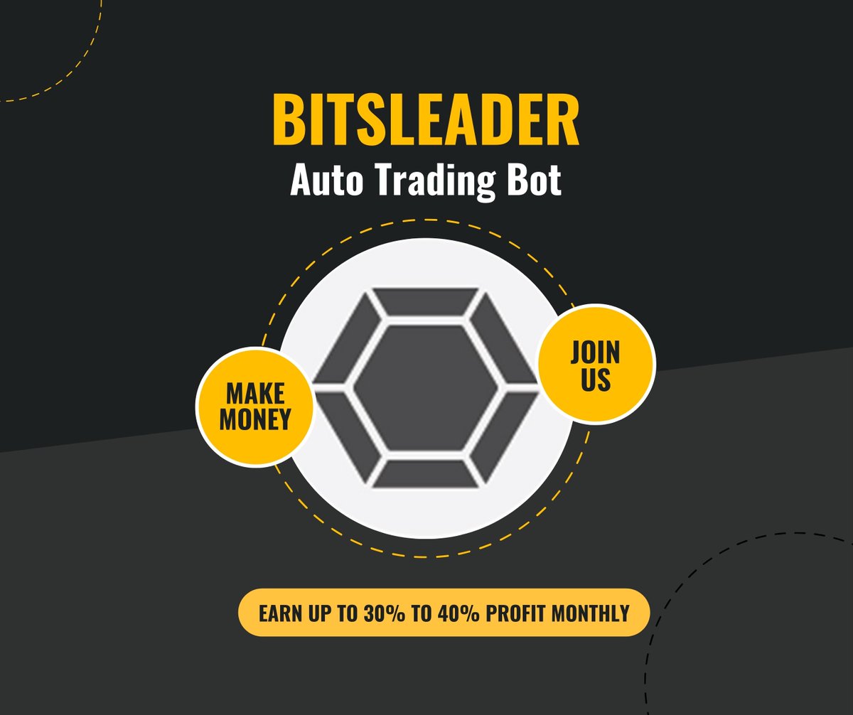 bitsleaders's tweet photo. Earn up to 30% to 40% Profit Monthly by using Bitsleader Auto Trading Bot.
Join Us: https://t.co/lJnikmmn1e

#bitsleader #cryptotrading #makemoneyonline https://t.co/nHC6YuGhdJ