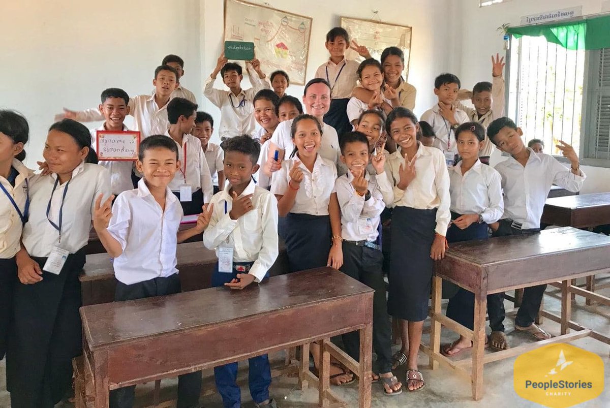 PeoplestoriesC's tweet photo. Without foundational learning, students often fail to thrive later in school or when they join the workforce. #PeopleStories is committed to helping the under privileged students to complete school, ultimately break their cycle of poverty.

#StopDropout 👩🏽‍🎓 https://t.co/pByMWfSK64 https://t.co/FVqTCiBpUi