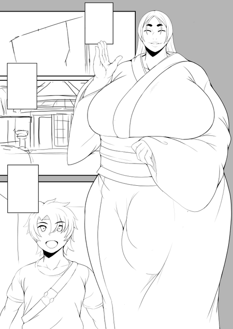 スケベなBBAとショタ男くんの漫画を描きます。 