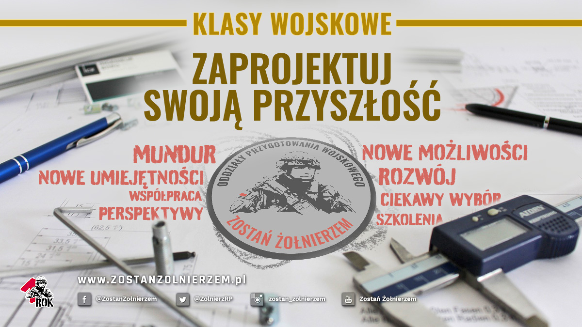 ZolnierzRP's tweet photo. #klasawojskowa
znajdziesz blisko Twojego domu
Nie wierzysz? Sprawdź 
👉👉https://t.co/KO2IHpeFBn

Nie ma co się zastanawiać. To dobry pomysł na przyszłość.

----
#ZostańKadetem 
#WojskoPolskie  
#ZostańŻołnierzem
#REKRUTacja https://t.co/DQdYYLAVtg