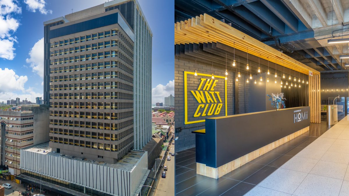 PropertyWheel's tweet photo. THE WATT CLUB in #Durban is a response to #innercityrejuvenation which creates an affordable, community-focused, shared economy #lifestyle.
The #rent2own product provides #propertyowners the chance to increase their portfolios without upfront capital: https://t.co/Cmy6wgrqwj https://t.co/wTaYllHNFm