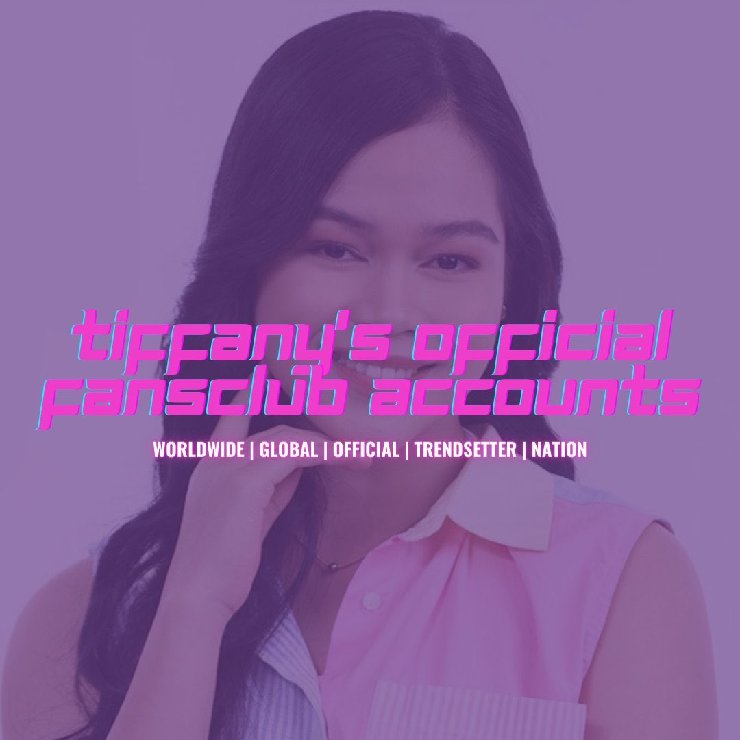 teamtiff_WW's tweet photo. Hello, Everyone 💜

Here's the list of official accounts for Tiff. Some accounts that will not be mentioned below are not an official!

@tiffglobalofc 
@teamtiff_WW 
@TeamTiffanyOFC 
@teamtiffnation 
@teamtifftrends 

#TiffanyRonato | #PBBTeenFishingTask https://t.co/ZSh6xR86ym