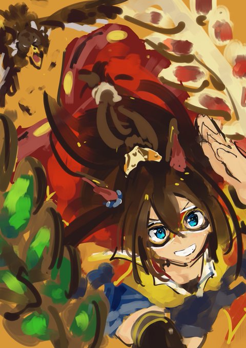 ラスト『エルコンドルパサー』
固有スキルのカットインがド派手でいっぺん描いてみたくなった時のやつ
まあ、描いたの全部昨日なんだけどね…(平筆の練習してた) 