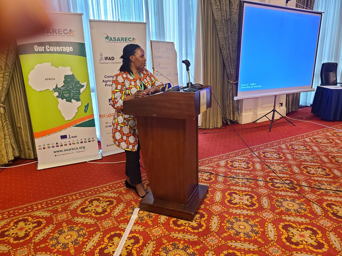 Regina Kayesi of Land O'lakes led a discussion on the role of private sector in easing sanitary and phytosanitary related  trade barriers regionally and internationally <a href="/ASARECA/">ASARECA</a> <a href="/CGIARAfrica/">AICCRA</a> <a href="/STAKenya/">SeedTradeAssociation</a> <a href="/irri/">IRRI 🌾</a> <a href="/TanzaniaTari/">TARI Tanzania official page</a> <a href="/naroholdings/">NARO HOLDINGS LIMITED</a> <a href="/BreedersKenya/">Kenya Livestock Breeders Association</a> <a href="/RwandaAgriBoard/">Rwanda Agriculture & Animal Resources Devpt Board</a>
