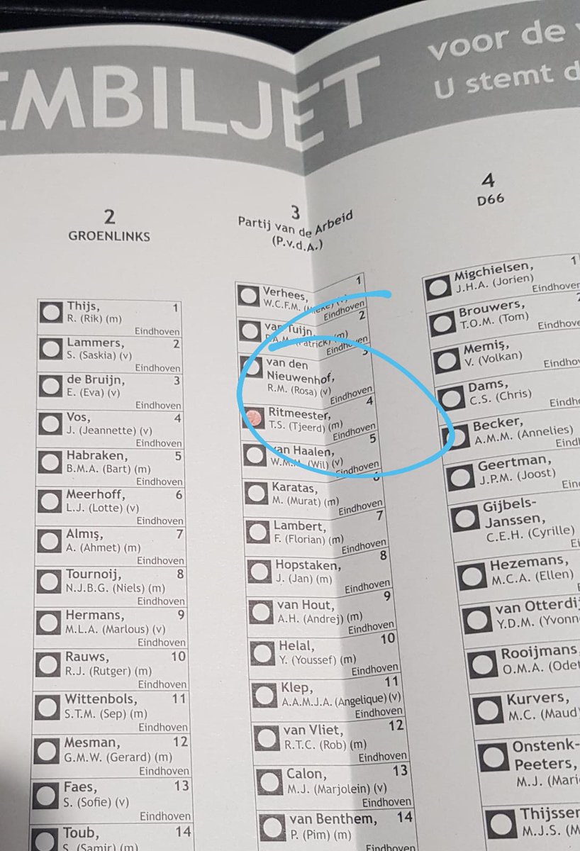 TSR1989's tweet photo. Vandaag de Gemeenteraadsverkiezingen. Met de #PvdA hebben we een mooie kans de grootste in #Eindhoven te worden. Zodat iedereen kan meegroeien. Dus laat je stem horen!
En mocht u nog peinzen wat te stemmen. Lijst 3 plek 4 schijnt een aardige keuze te zijn ;).
#GR22 #Groeimee https://t.co/y93st1tNNW