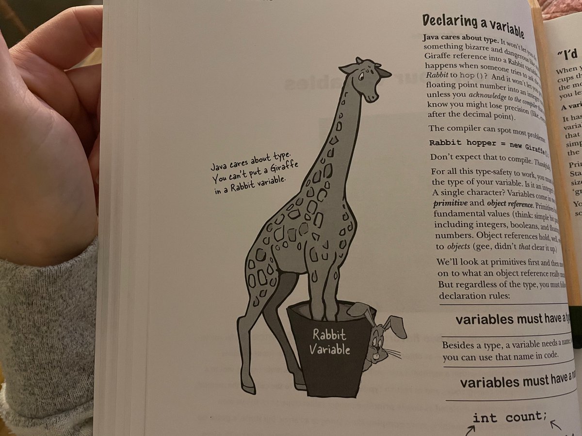 Jlopenshaw's tweet photo. This made me chuckle 🦒 

#Java #CodeNewbies #WomenWhoCode #MumsWhoCode https://t.co/cvmBxU5itx