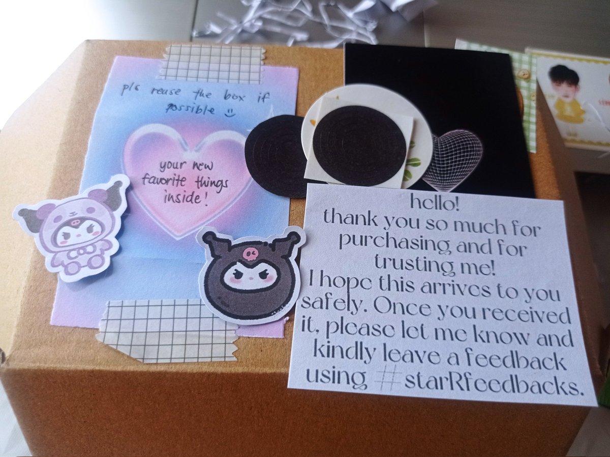 DarlingxzBee's tweet photo. ꒰#darlingxz_buys꒱

Super late feedback, but my order from @ST4RCART arrived na. Super high quality prints def gonna buy again.❤️ Loved this packaging kasi sobrang eco-friendly niya❤️ Tysm for this, can't wait 'till next time!😘

♡꙼̈ #starRfeedbacks https://t.co/zl0OZ4UGPN