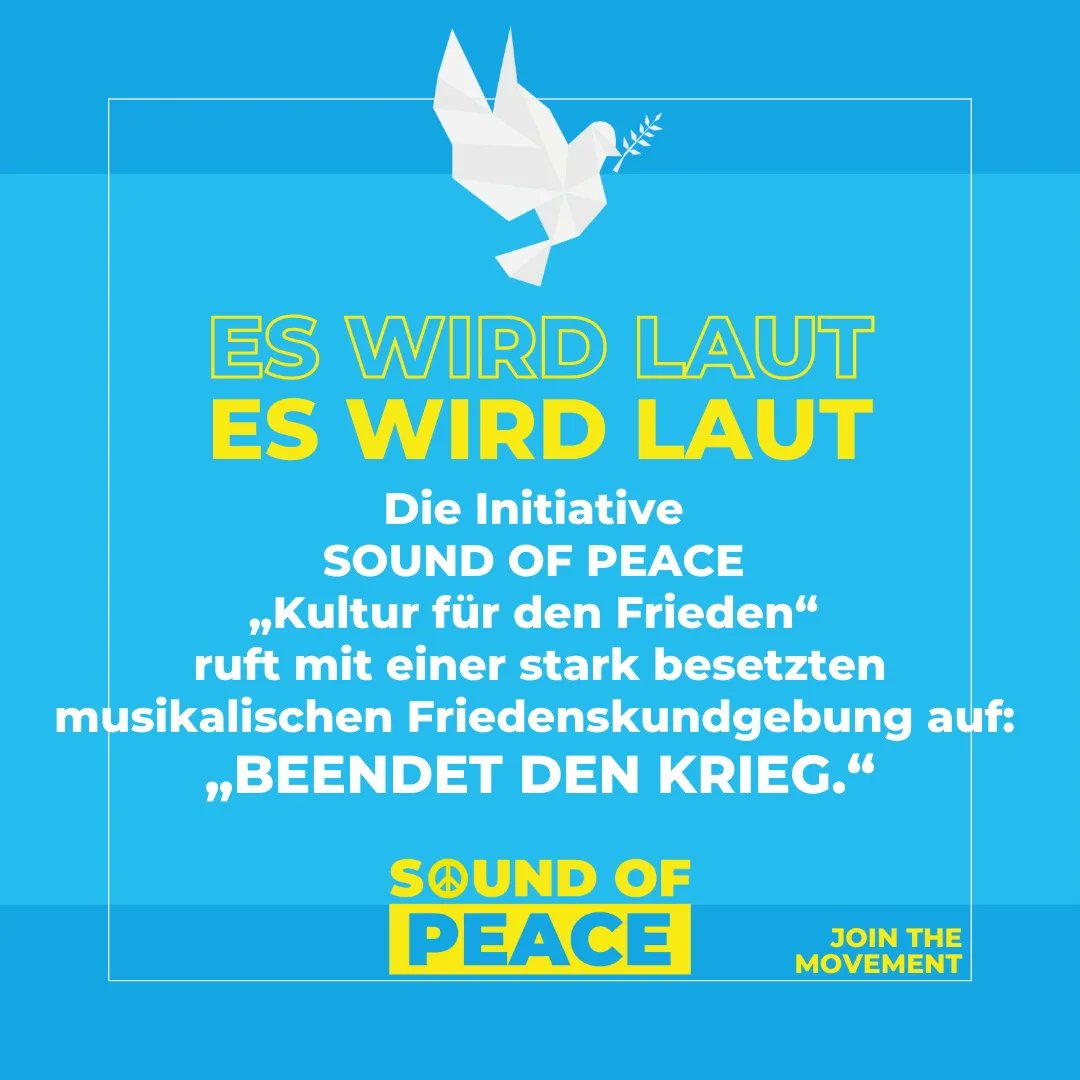 wirmittendrin's tweet photo. #soundofpeace 20/3/22 #Berlin! 🤍🕊🤝🏾 Weil Frieden die einzige Lösung ist. https://t.co/Zr0cQd0wwX