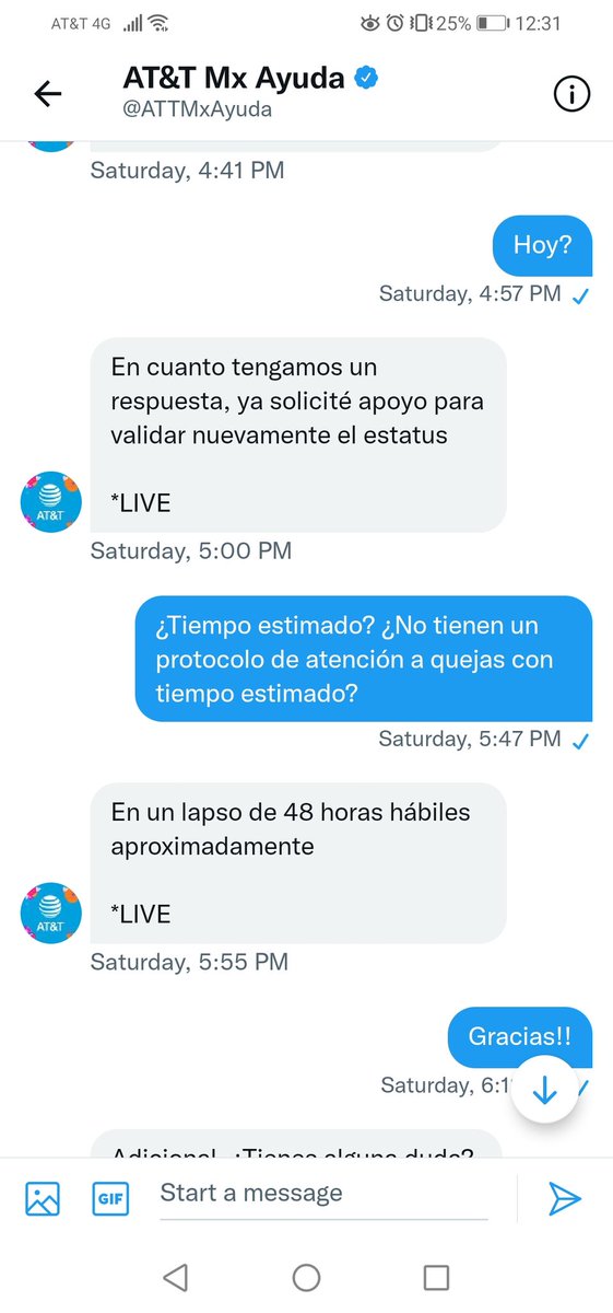 Yanet_Sam's tweet photo. Se cumplieron las 48 horas hábiles y sigo incomunicada @ATTMx 😡😡😡😡😡😡😡😡😡😡😡 https://t.co/18OhFcMvLe