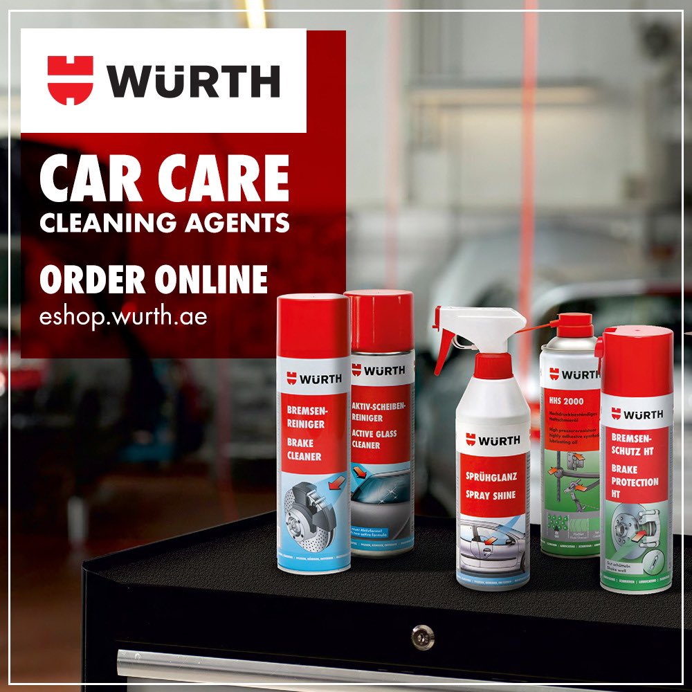 WÜRTH UAE on X: WURTH CAR CARE  Join   #wuerthgroup #wuerth #wurthae #wurthgulf #product  #journeytogether #onlineshop #dubai #mydubai #likeforlike #like4like  #uaebusiness #readyforwork #autocare #carcare