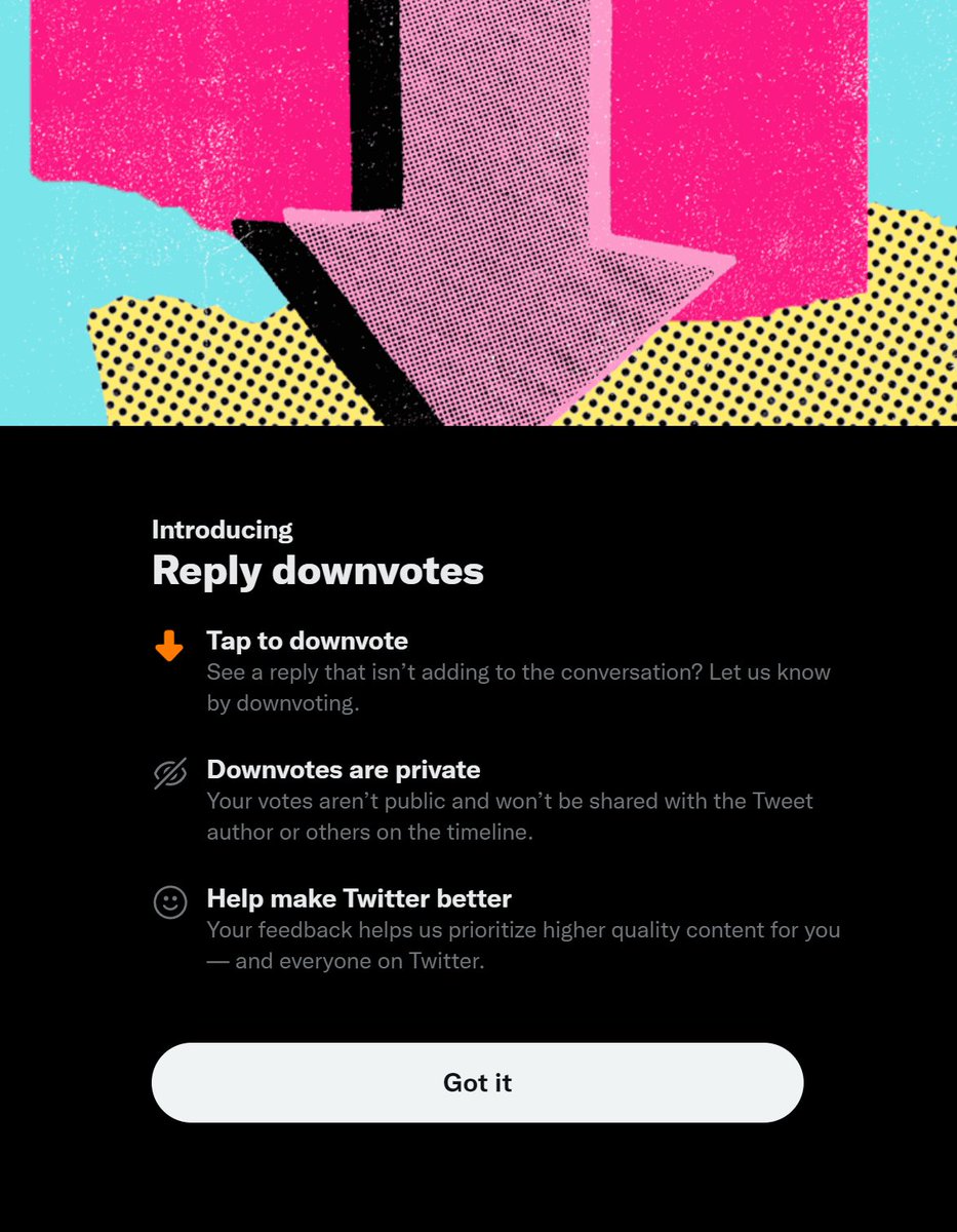 Meta_Cubed's tweet image. 👏#Twitter #DownVotes