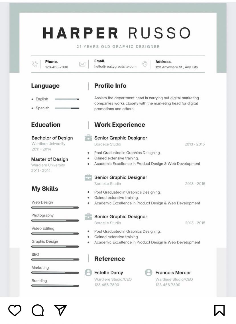 bestcv17's tweet image. نماذج Cv بالانجليزي 🖌 #سيرة_ذاتية