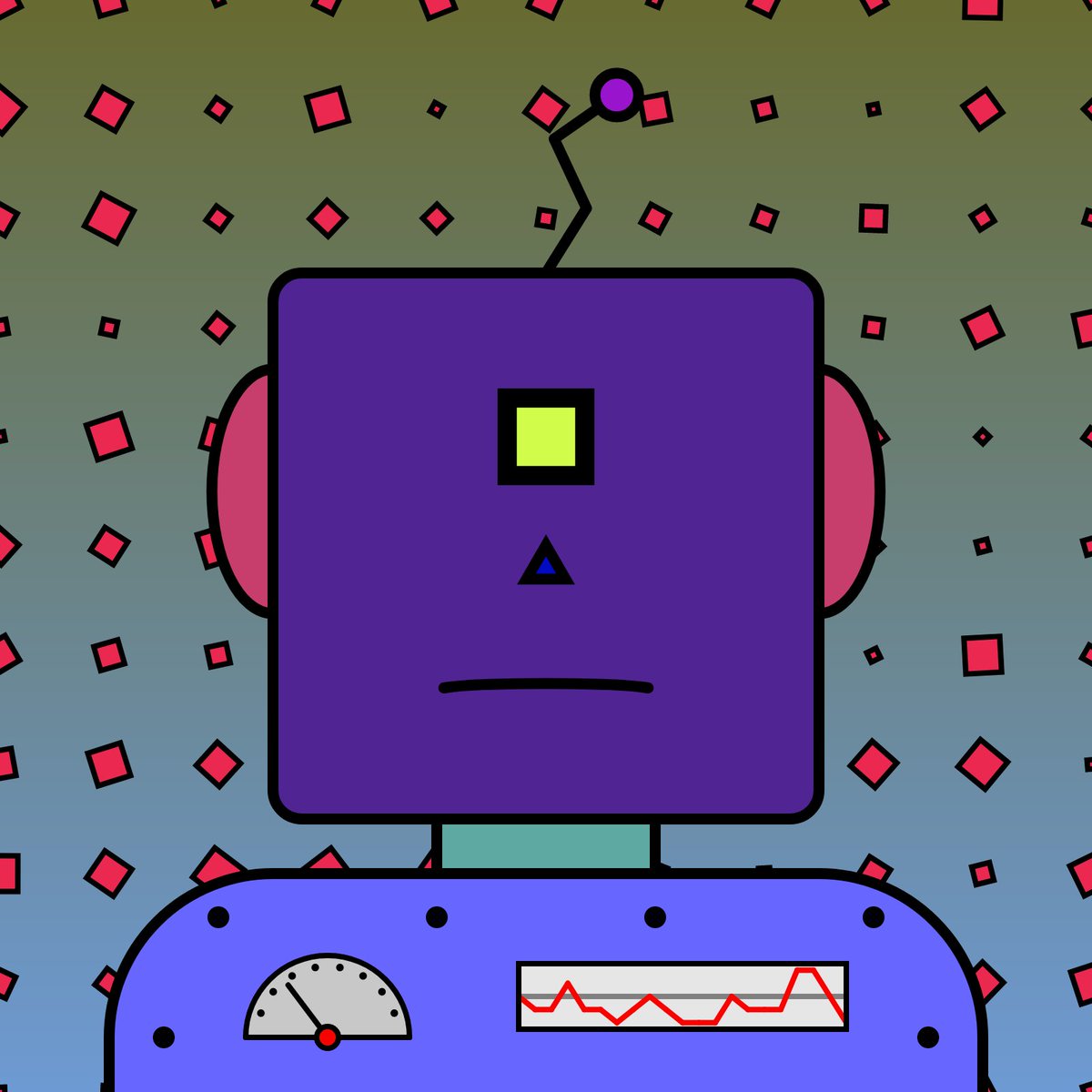 n0t4numb3r's tweet photo. Geobot #48 has been sold to @sudoWright for 1.3 #tezos!

There is one #Geobot under 1 #tezos, grab it before it's too late! https://t.co/VYzOXLx3Md