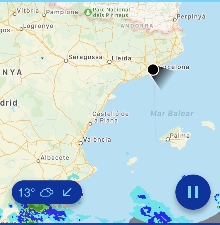 comandotibidabo's tweet photo. Avui era el dia TOP que els models, dies enrrera, ens donaven xalocada hardcore a bona part de la costa mediterrània, així és com ha quedat el tema finalment.
El model Europeu va rectificar fa uns dies i la resta després. https://t.co/MG41KQ06uH