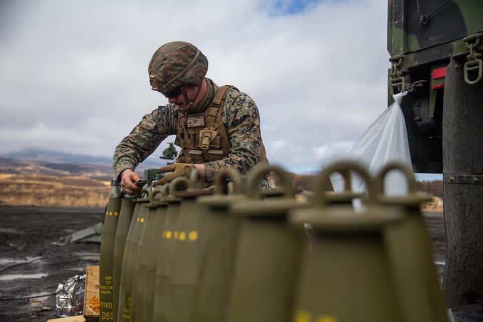 HERE COMES THE BOOM

31st MEU Marines conducted live-fire operations with M777A2 Howitzers to maintain proficiency and combat readiness.

#NobleArashi #FightNow #FreeandOpenIndoPacific #日米同盟 #第三海兵遠征軍