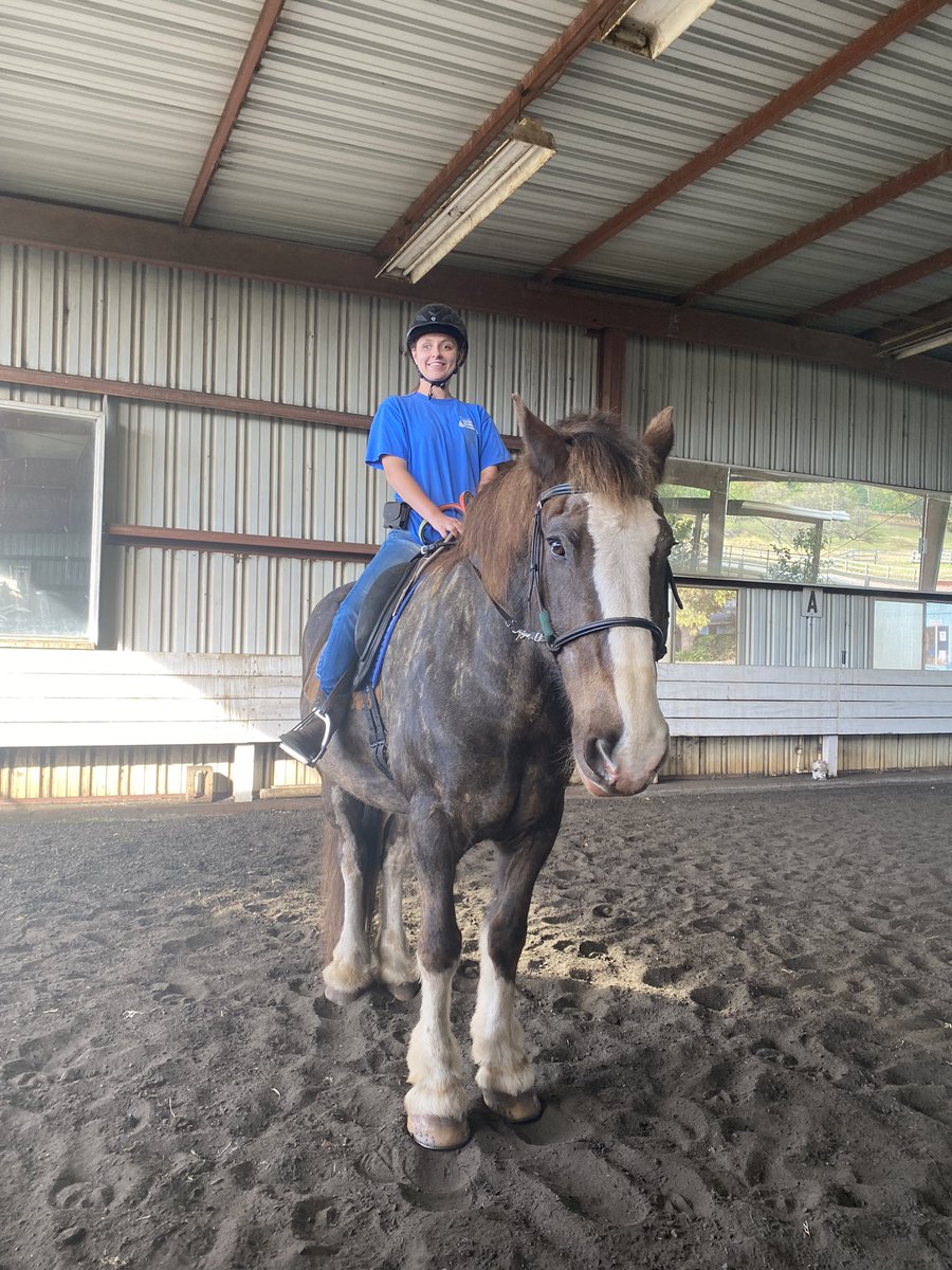 Maktownbabe's tweet photo. Love being on a horse https://t.co/T2VW6rA0Yw