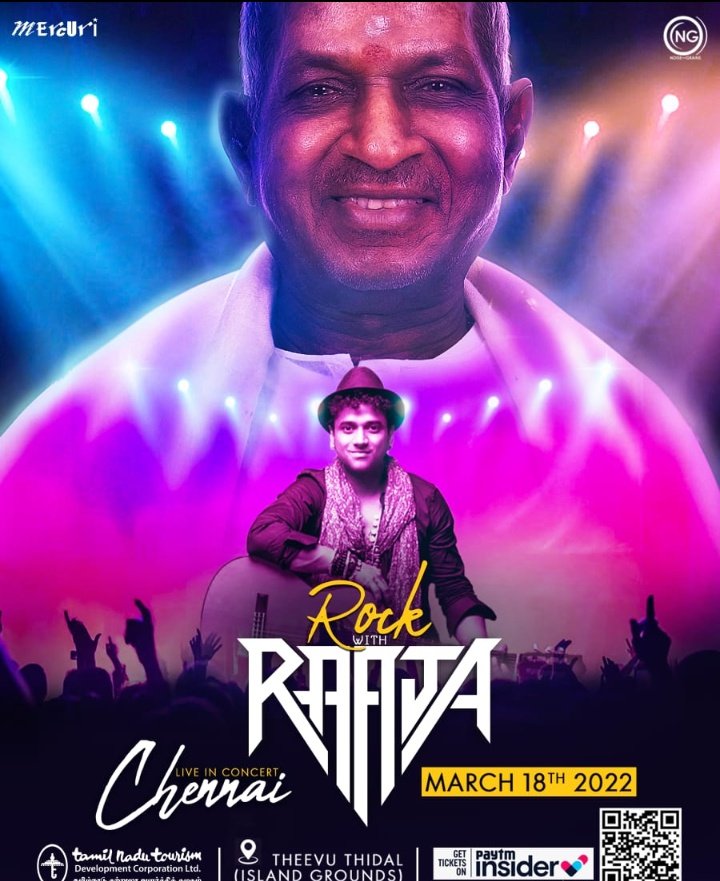 IndiaStarsNow2's tweet photo. Here is our very special @ThisIsDSP 🤩

along with @ilaiyaraaja sir in #rockwithraja #liveinconcert

2⃣ days to go

Book now 🎟 https://t.co/5B7trUNBAx
@paytminsider 

 📆 #March18 2022 
📍Theevu Thidal ( Island Grounds)

@noiseandgrains #Mercuri @onlynikil #NM https://t.co/OPRZ2zzWOh