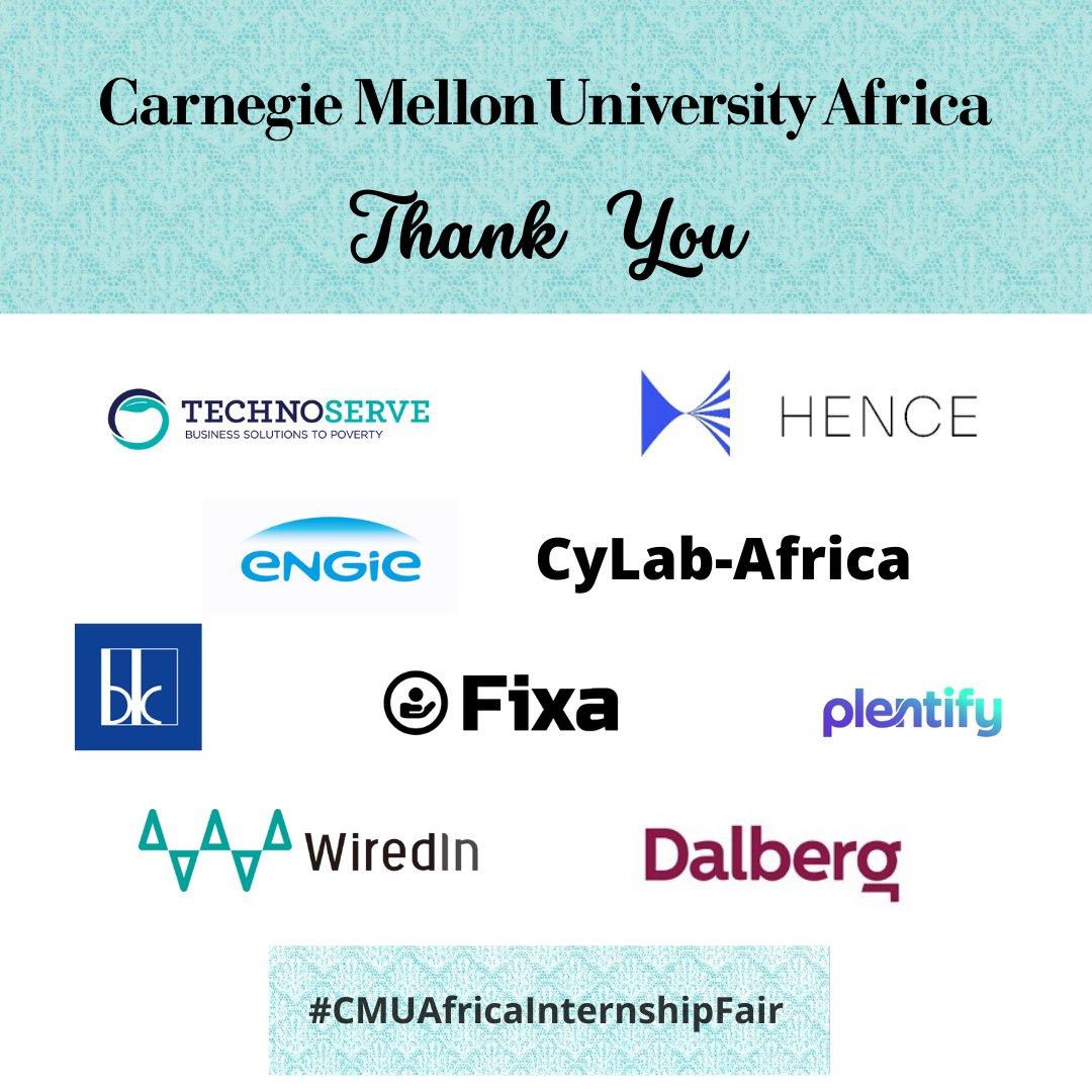 Carnegie Mellon University Africa tweet media