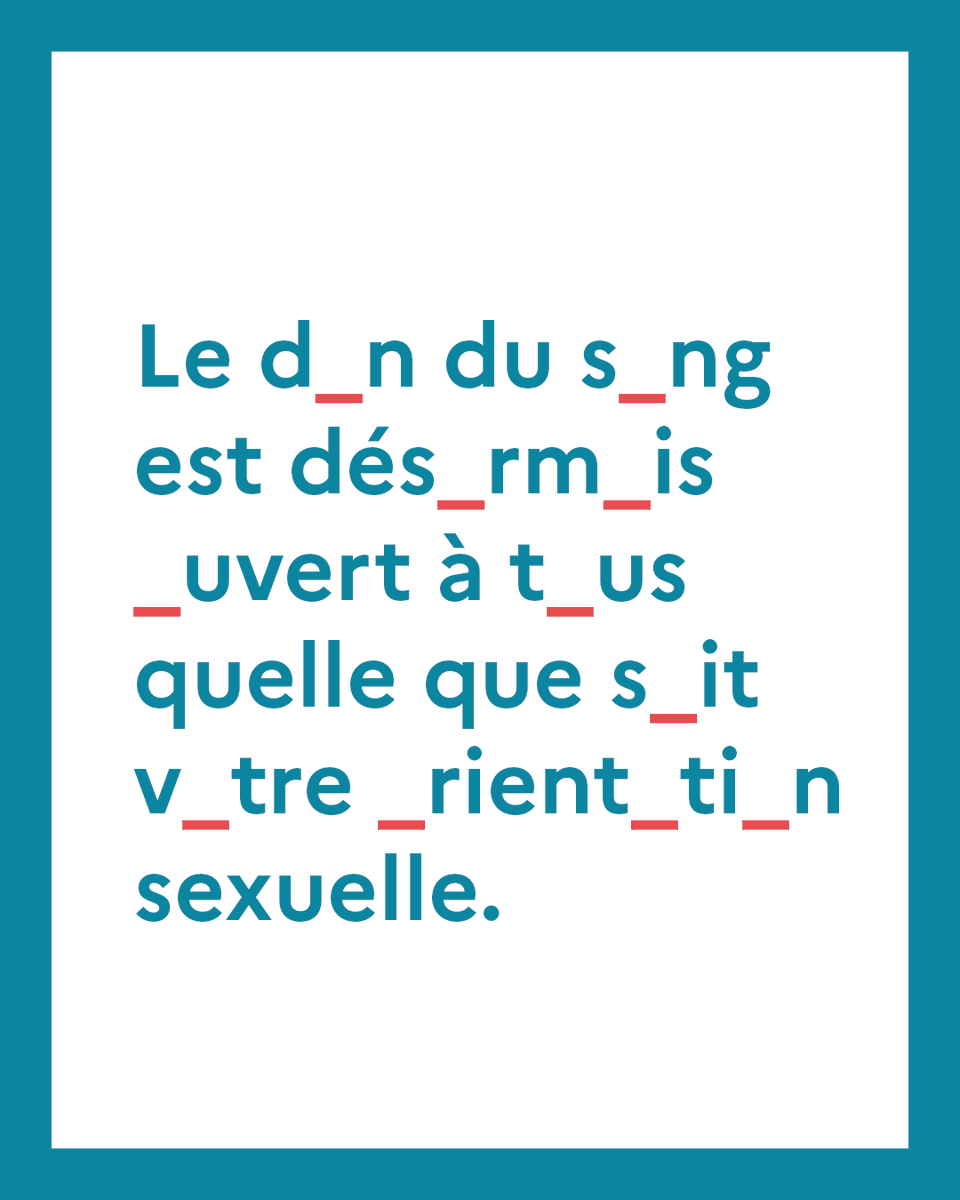 SachaHoulie's tweet image. Aujourd'hui nous mettons fin aux discriminations qui empêchaient un grand nombre de français de donner leur sang.