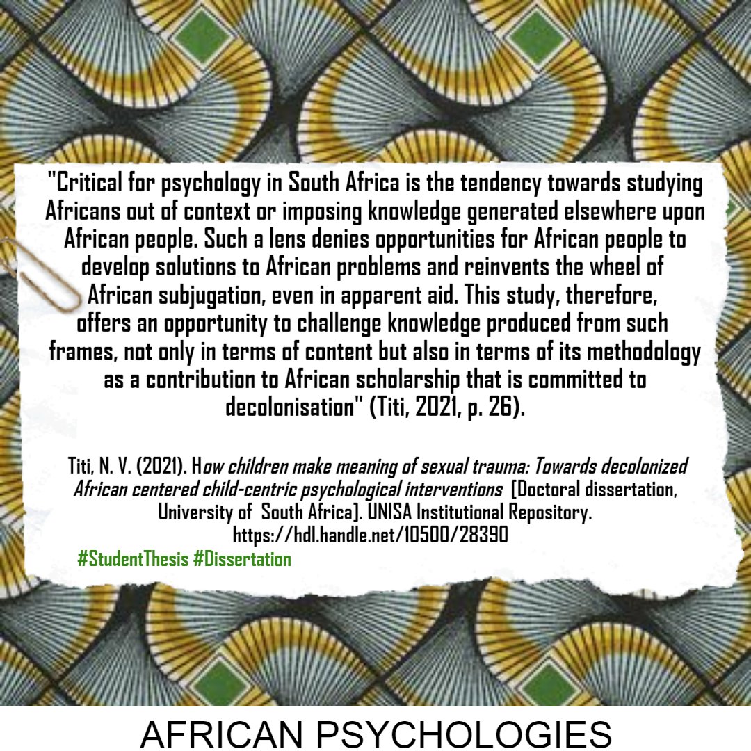 centringafrica's tweet photo. #StudentThesis #Dissertation https://t.co/CrhLAR6Eeq