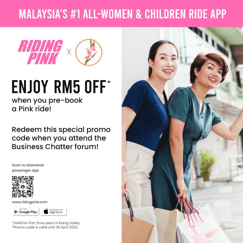 standup_my's tweet photo. ๐จFINAL GIVEAWAY FOR OUR FORUM HAPPENING TODAY๐จJoin our forum happening at 8.30p.m. today and get RM 5 off when you book your next Pink Ride by Riding Pink! Register here: https://t.co/nUvheLeJpY
#SUBPLACE #standupmy #womeninbusiness https://t.co/CHRcv8hybI