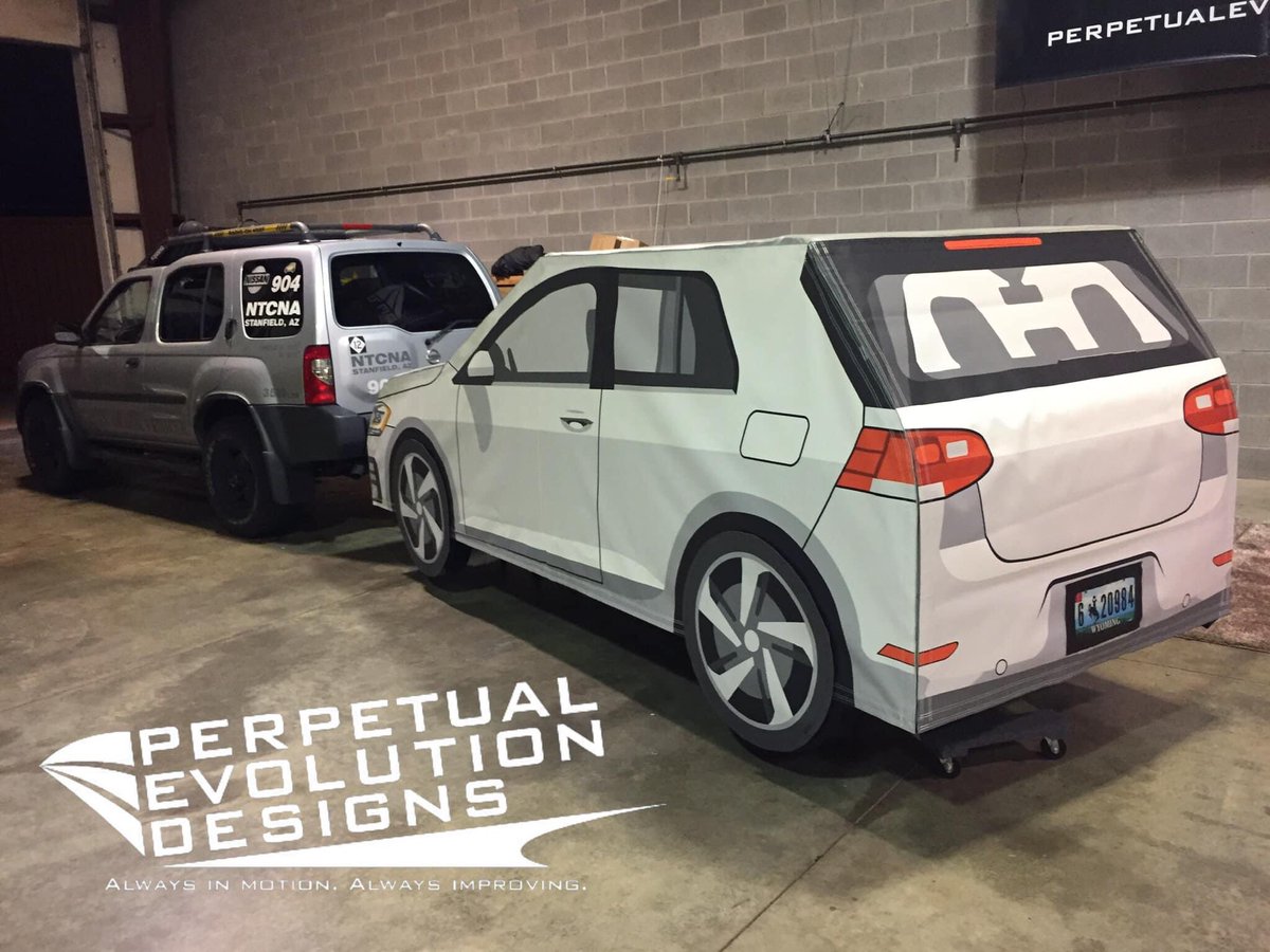 perpevodesigns's tweet photo. Strikeable Vehicle Targets have the ability to be struck during testing / calibration. 

Fabricated w/ foam, fabri embedded RADAR reflective materials, these vehicle targets can w/ stand impact while providing a safe object to crash into &amp; also provide safety for the driver. https://t.co/xviFNkPdRT