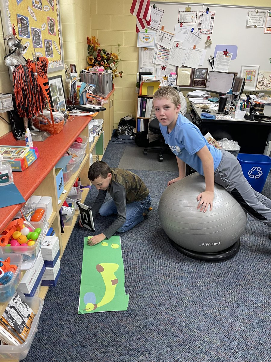 stemsters's tweet photo. Sports and Coding…Yep!@WonderWorkshop @SpheroEdu @VanBurenSchools #BeaBlackKnight https://t.co/QhbJ58jWlA