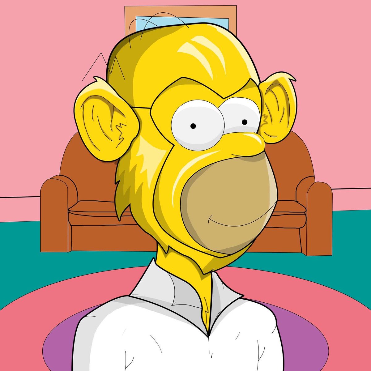 FratApesParty's tweet photo. Hunting time 👀 A lucky minter of the Bitcoin, Eth, or Homer Simpson Frat Ape will have the chance of claiming a 1 ETH prize https://t.co/HcwweCv6Gv