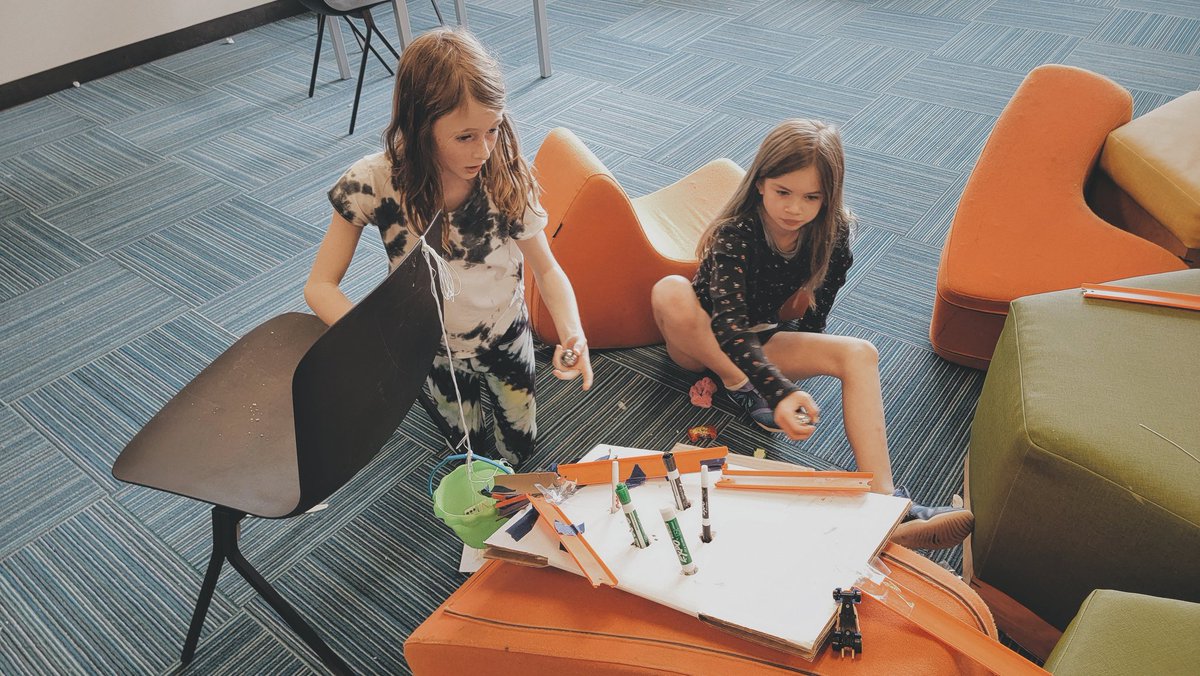 Alphaschool's tweet photo. Pre-testing, working in small sections, and running a few basic calculations when setting up a Rube Goldberg contraption can mean the difference between quick intervals of resetting, and hours of tedious adjustments!
#learnfaster #rubegoldberg #physics #educatedifferently https://t.co/iiunNEpZLY