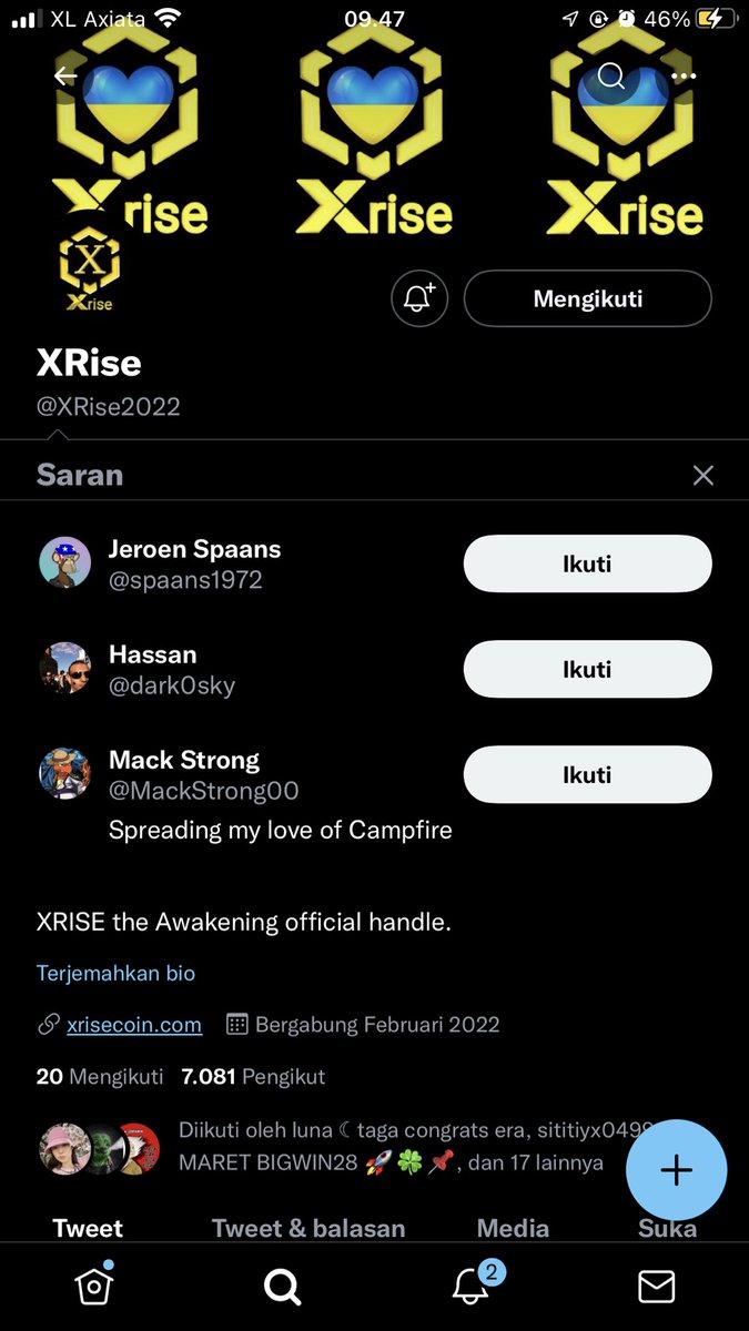 supenopenosu's tweet photo. @GiveAwayHost @XRise2022 Done https://t.co/SWQYyb1kjO