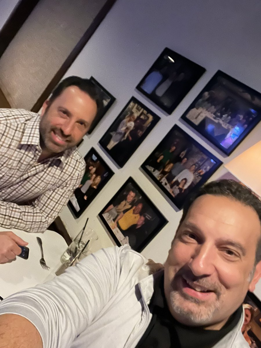 PowerPeteB's tweet photo. Having dinner at Ruffino’s in Baton Rouge w my brother from another mother! Joe came down to continue working with Entergy…we grew up together in the #Bronx both of us involved in Power Generation #CardinalSpellman and #ManhattanCollege #jaspers #justanotherdamnyankee https://t.co/LzOFBOF4pJ