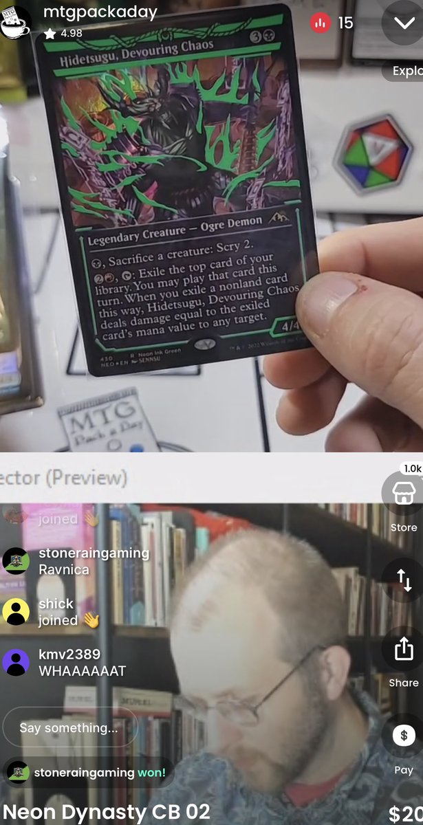 Happened to get lucky on a Kamigawa Collector Booster today! Super excited! @MTGFeeds <a href="/wizards_magic/">Magic: The Gathering</a> <a href="/MooseyGeek/">MooseyGeek</a> <a href="/TeamFalconZero/">Team Falcon Zero</a>